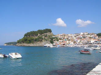 the castle of Parga 