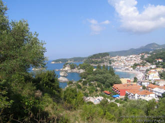 view of Pargaw 's port from agia eleni hile